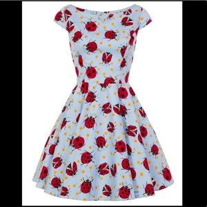 Hell Bunny Lila Ladybug Dress!